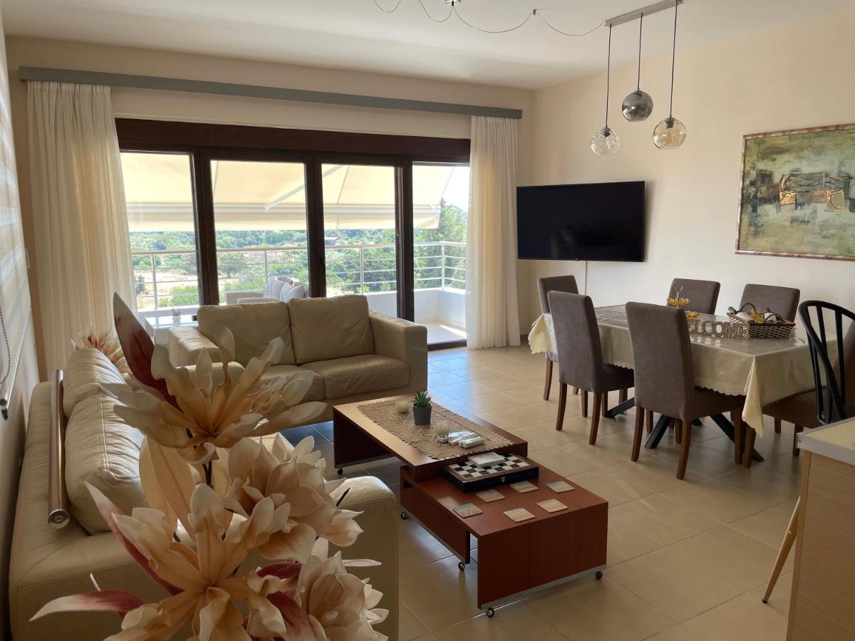 Luxury Rhodian Panorama Apartment Ixia  Exterior foto